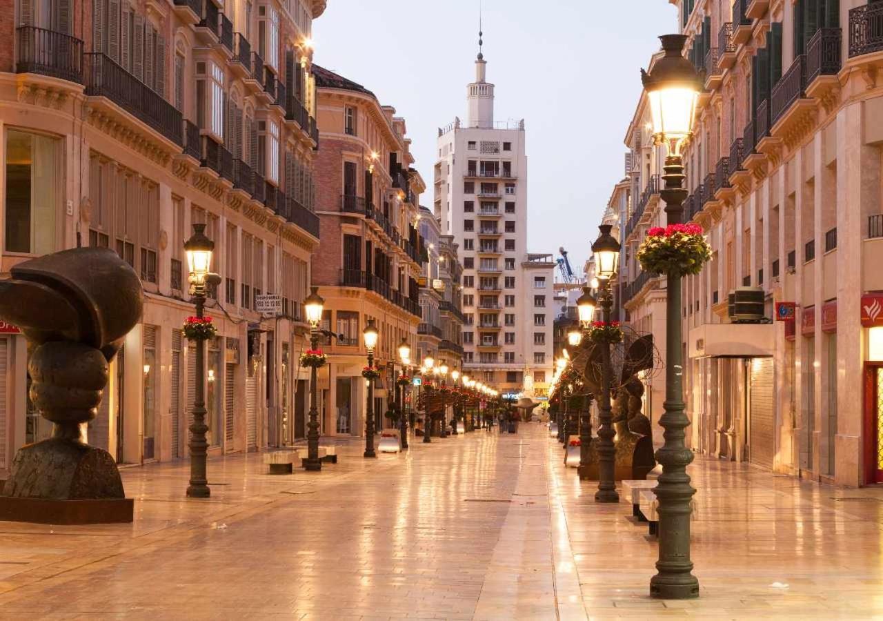 La Pereta Immaculate Quiet House Free Parking Daire Málaga Dış mekan fotoğraf